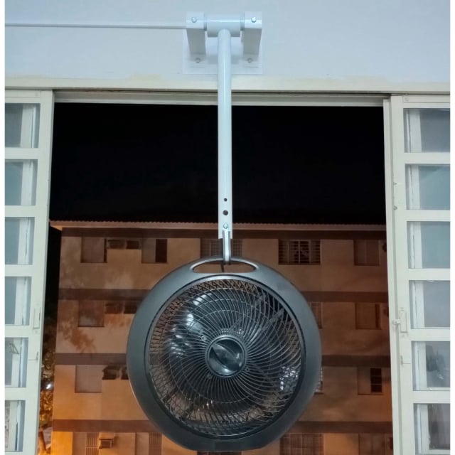 circulador de ar ventilador teto parede e janela suporte para instalar