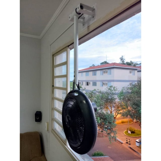 circulador de ar ventilador teto parede e janela suporte para instalar